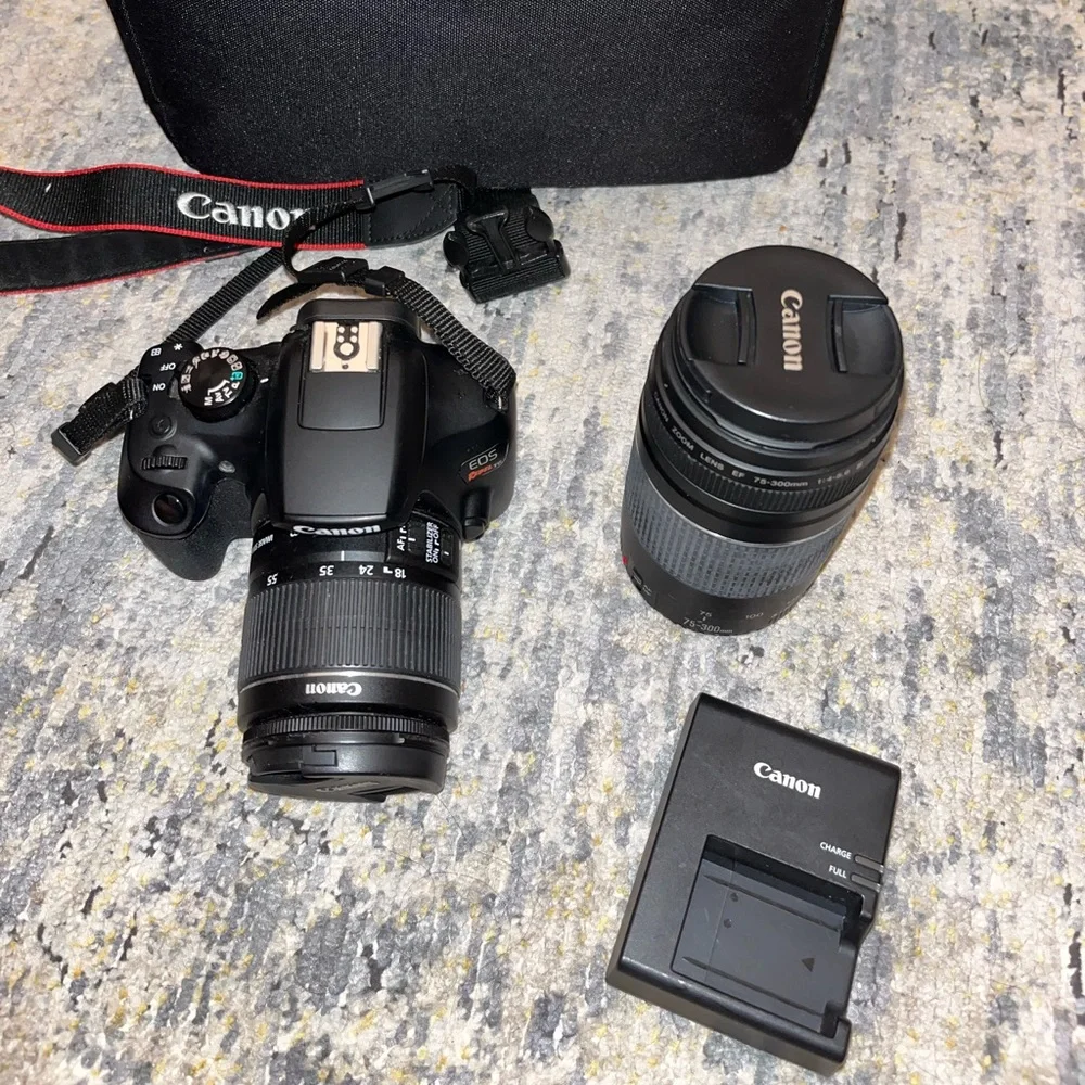 Canon EOS Rebel T6 Double Zoom Lens Kit